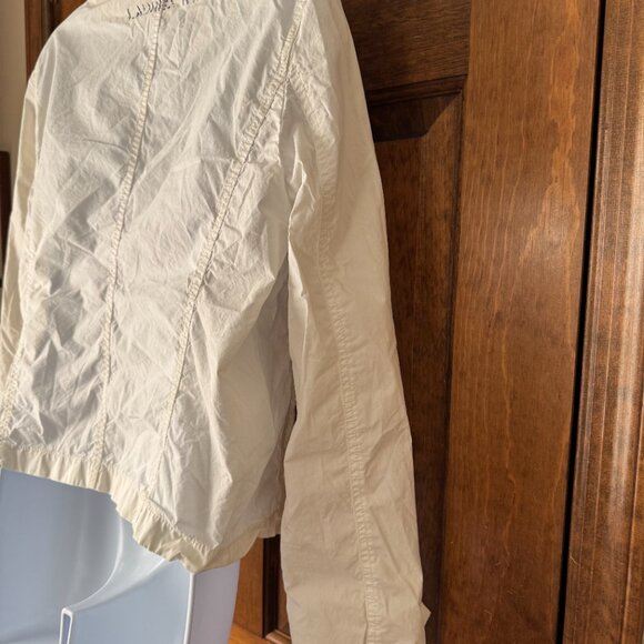 LRL Lauren Jeans Co. White Double-Breasted Jacket Medium - Picture 14 of 16